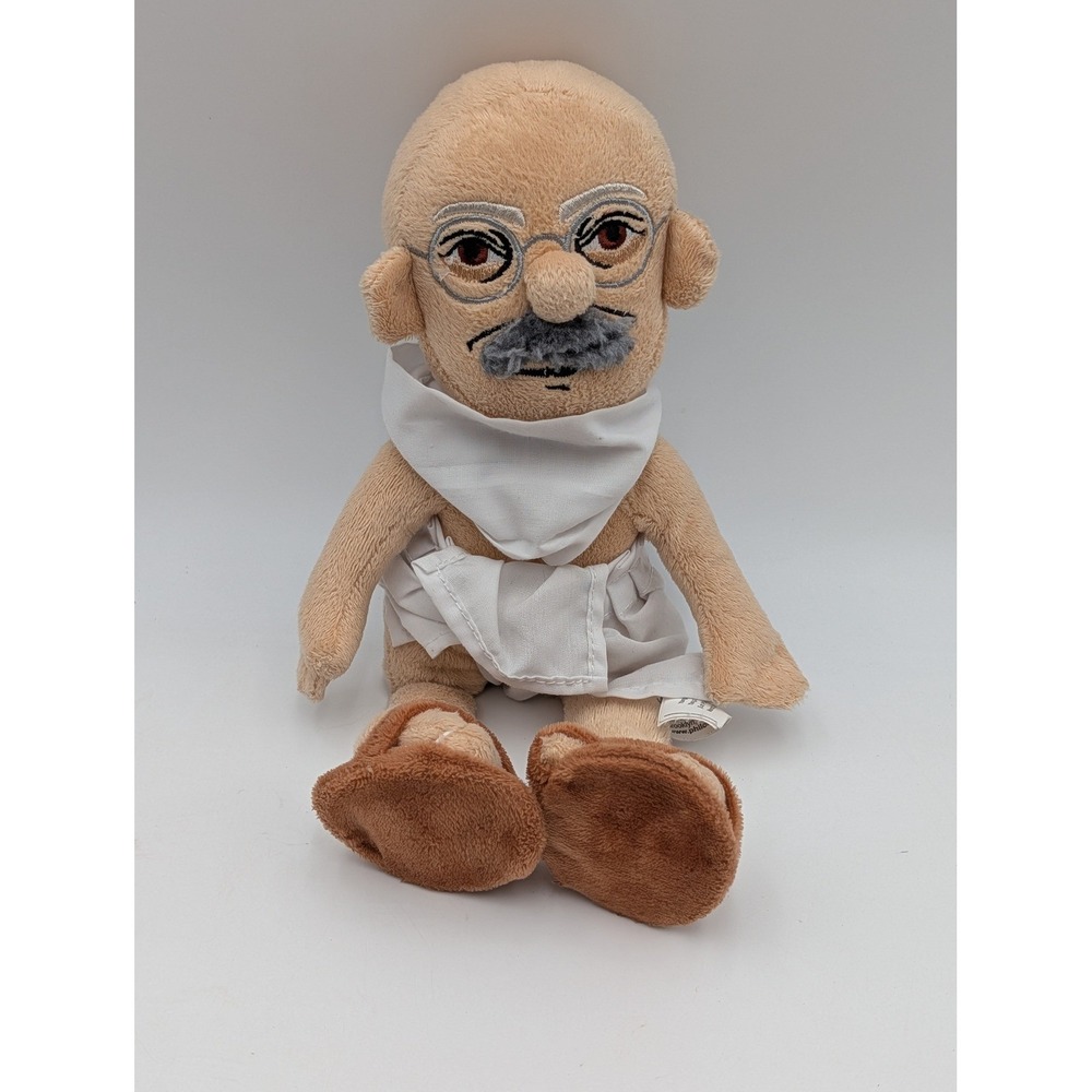 Mahatma Ghandi Cloth Doll 12 Inch Unemployed Philosophers Guild 2020 Stuffed Toy